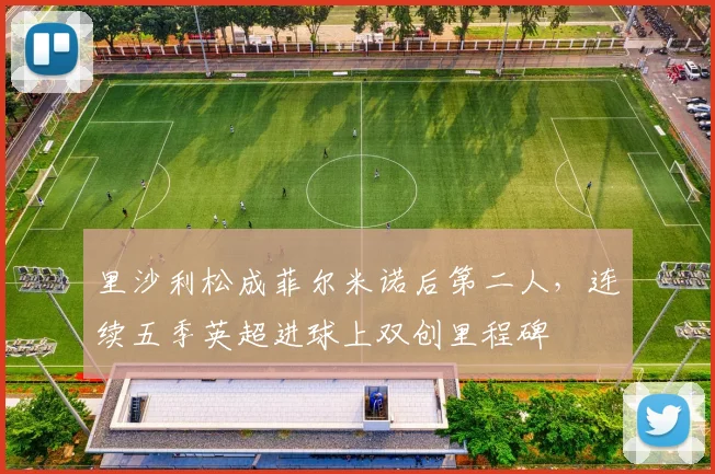 里沙利松成菲尔米诺后第二人，连续五季英超进球上双创里程碑